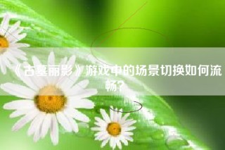 《古墓丽影》游戏中的场景切换如何流畅？