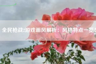 全民枪战2游戏画风解析：风格特点一览！