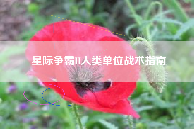 星际争霸II人类单位战术指南  第1张