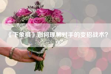 《下象棋》如何理解对手的变招战术？  第1张