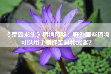《荒岛求生》植物图鉴：野外哪些植物可以用于制作工具和武器？  第1张