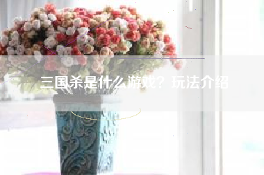三国杀是什么游戏？玩法介绍  第1张