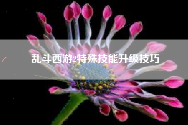乱斗西游2特殊技能升级技巧  第1张