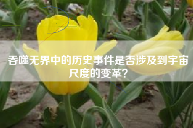 吞噬无界中的历史事件是否涉及到宇宙尺度的变革？  第1张