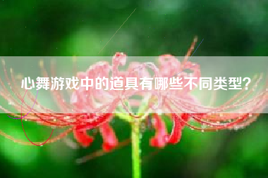 心舞游戏中的道具有哪些不同类型？  第1张