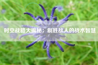 时空战略大揭秘：制胜敌人的战术智慧  第1张