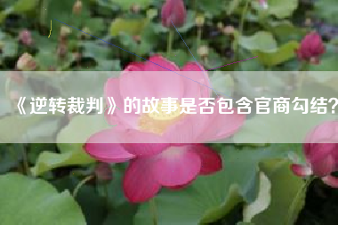 《逆转裁判》的故事是否包含官商勾结？  第1张