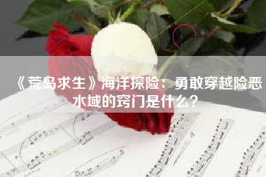《荒岛求生》海洋探险：勇敢穿越险恶水域的窍门是什么？  第1张